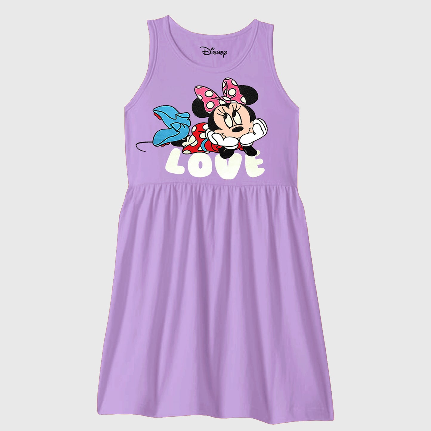 Kuchipoo @Disney Girls Regular Fit Sleeveless Dress