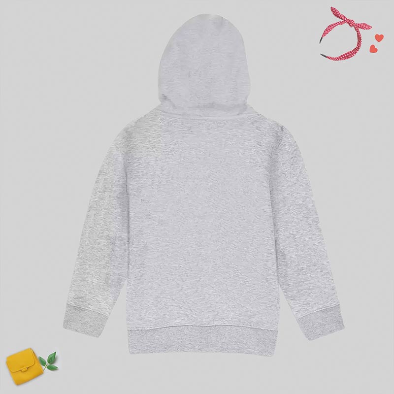 Kuchipoo Girls © Disney Regular Fit Winterwear Sweatshirt Multi-Colored