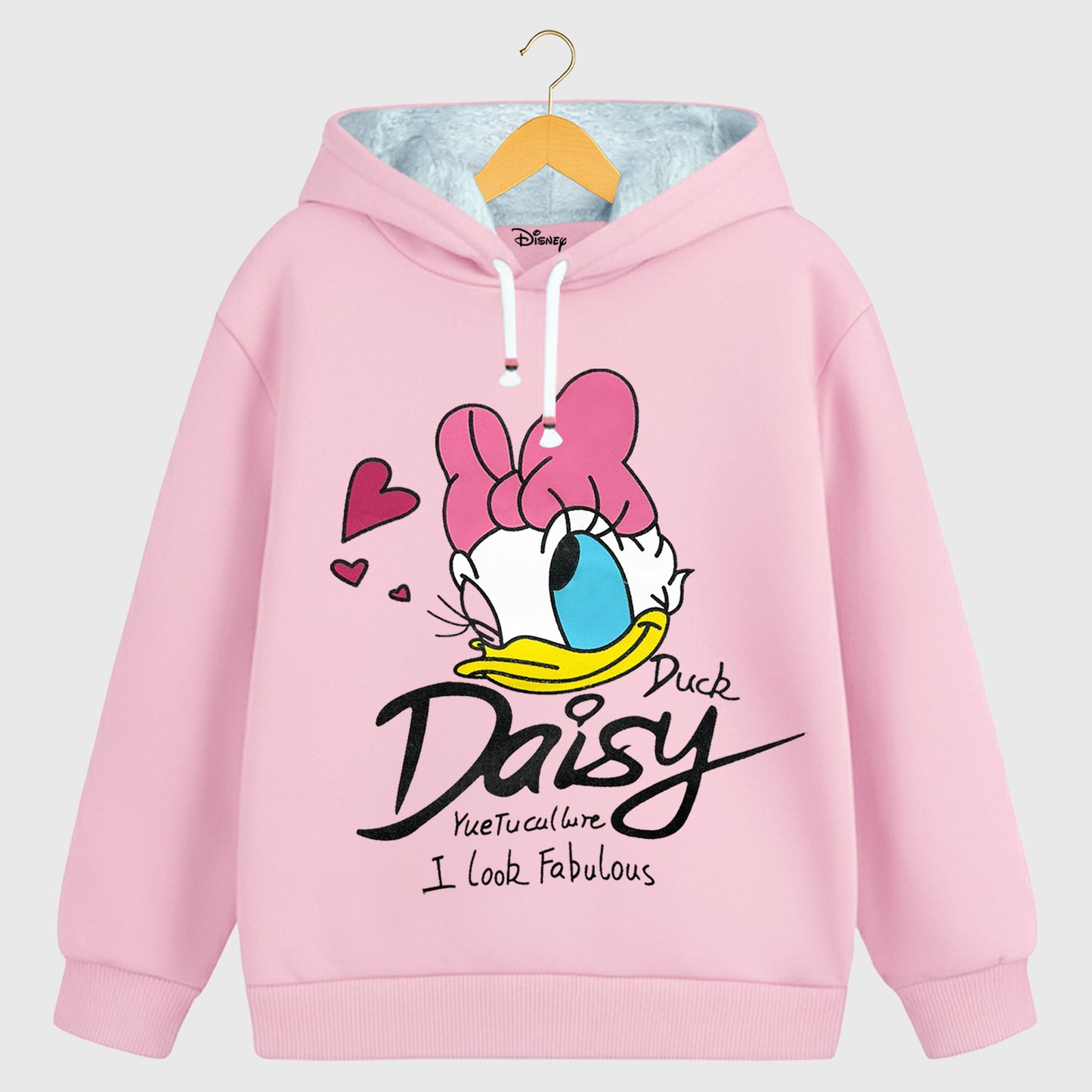 Kuchipoo © Disney Girls Regular Fit Winterwear Hoodie