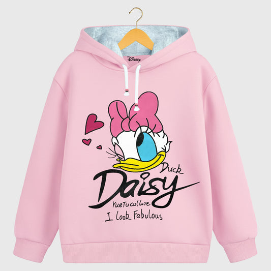 Kuchipoo © Disney Girls Regular Fit Winterwear Hoodie