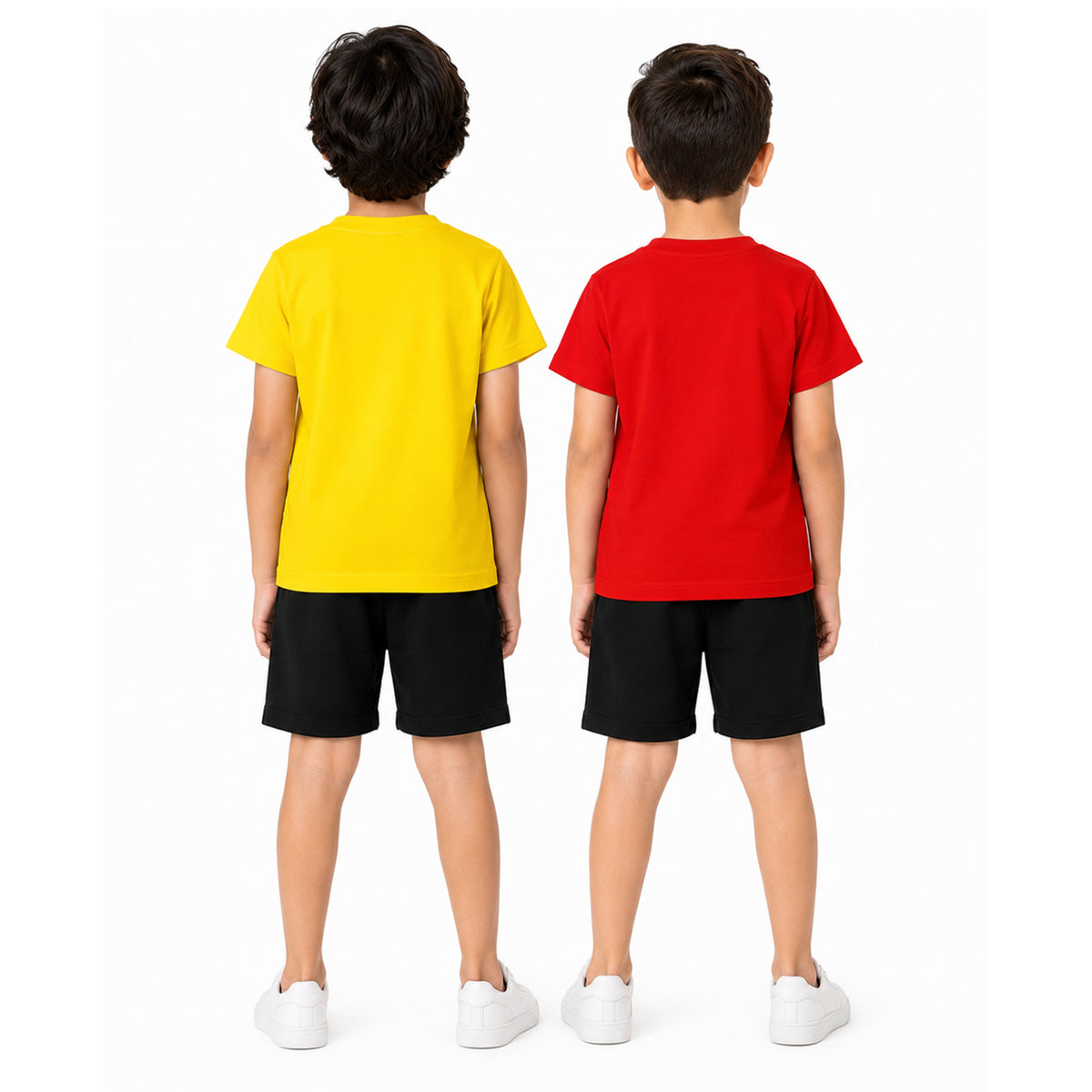 KUCHIPOO Â© DISNEY BOYS HALF SLEEVES T-SHIRTS AND SHORTS SET