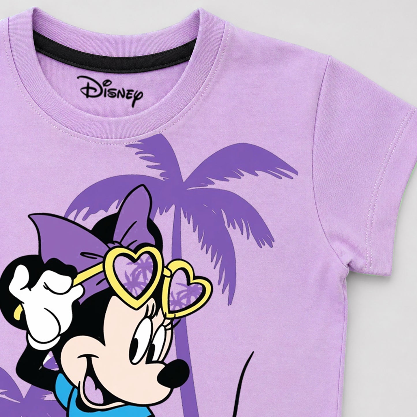 Kuchipoo © Disney Girls Regular Fit Cotton T-Shirts and Shorts Set - Pack of 3