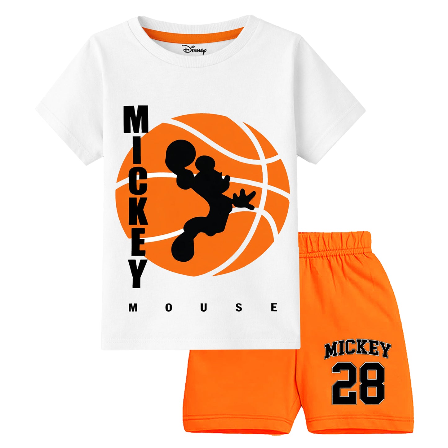 Kuchipoo © Disney Boys Regular Fit Cotton T-Shirts and Shorts Set - Pack of 3