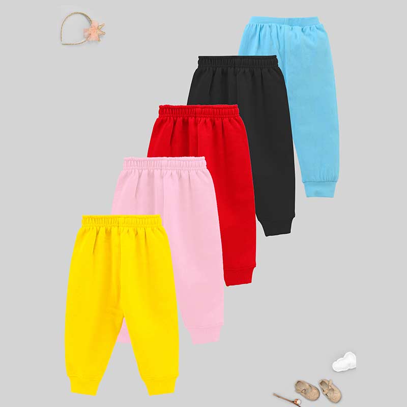 KUCHIPOO © Disney Regular Fit Baby Girls Pyjamas - Pack of 5