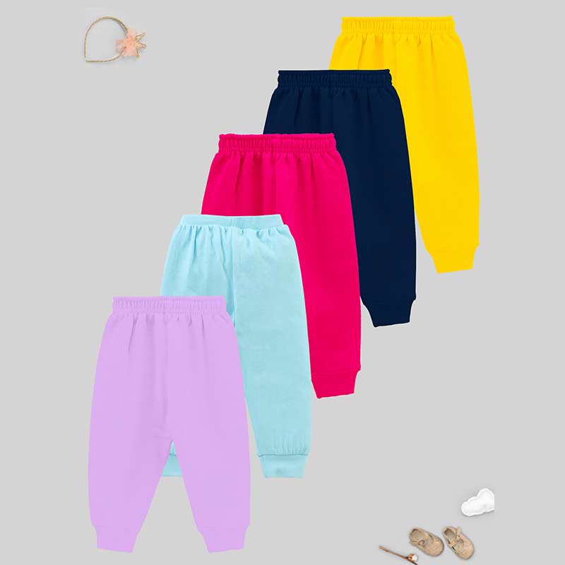 KUCHIPOO © Disney Regular Fit Baby Girls Pyjamas - Pack of 5