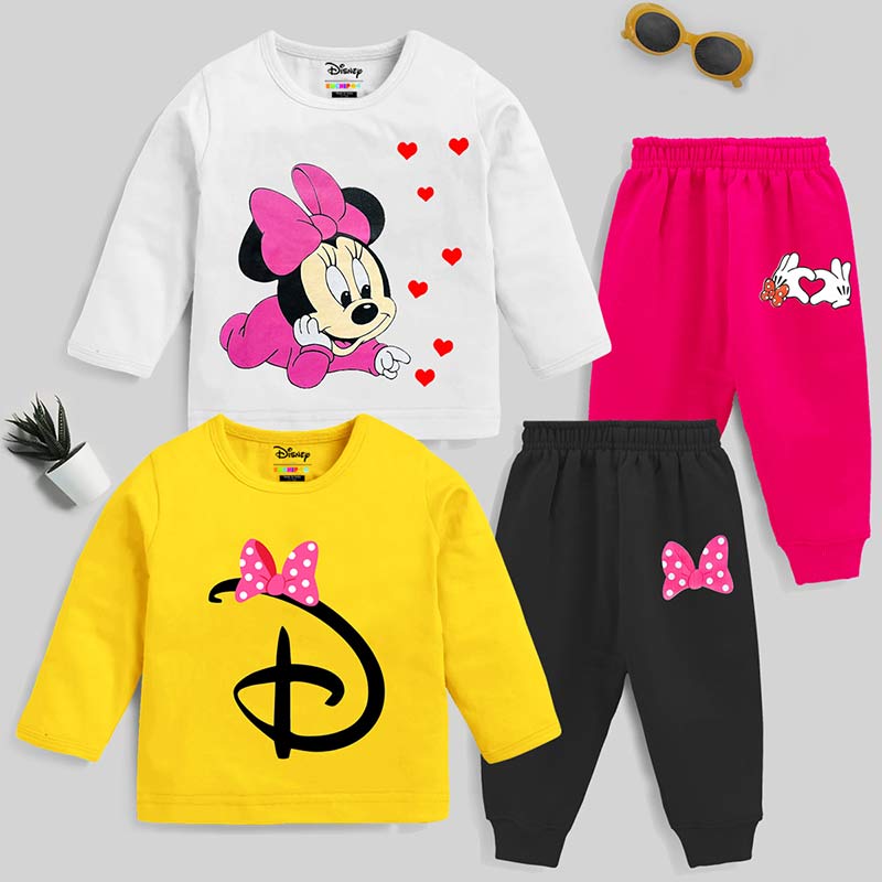 KUCHIPOO © Disney Baby Girls T-Shirts and Pyjamas Set