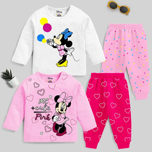 KUCHIPOO © Disney Baby Girls T-Shirts and Pyjamas Set
