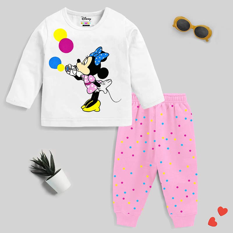 KUCHIPOO © Disney Baby Girls T-Shirts and Pyjamas Set