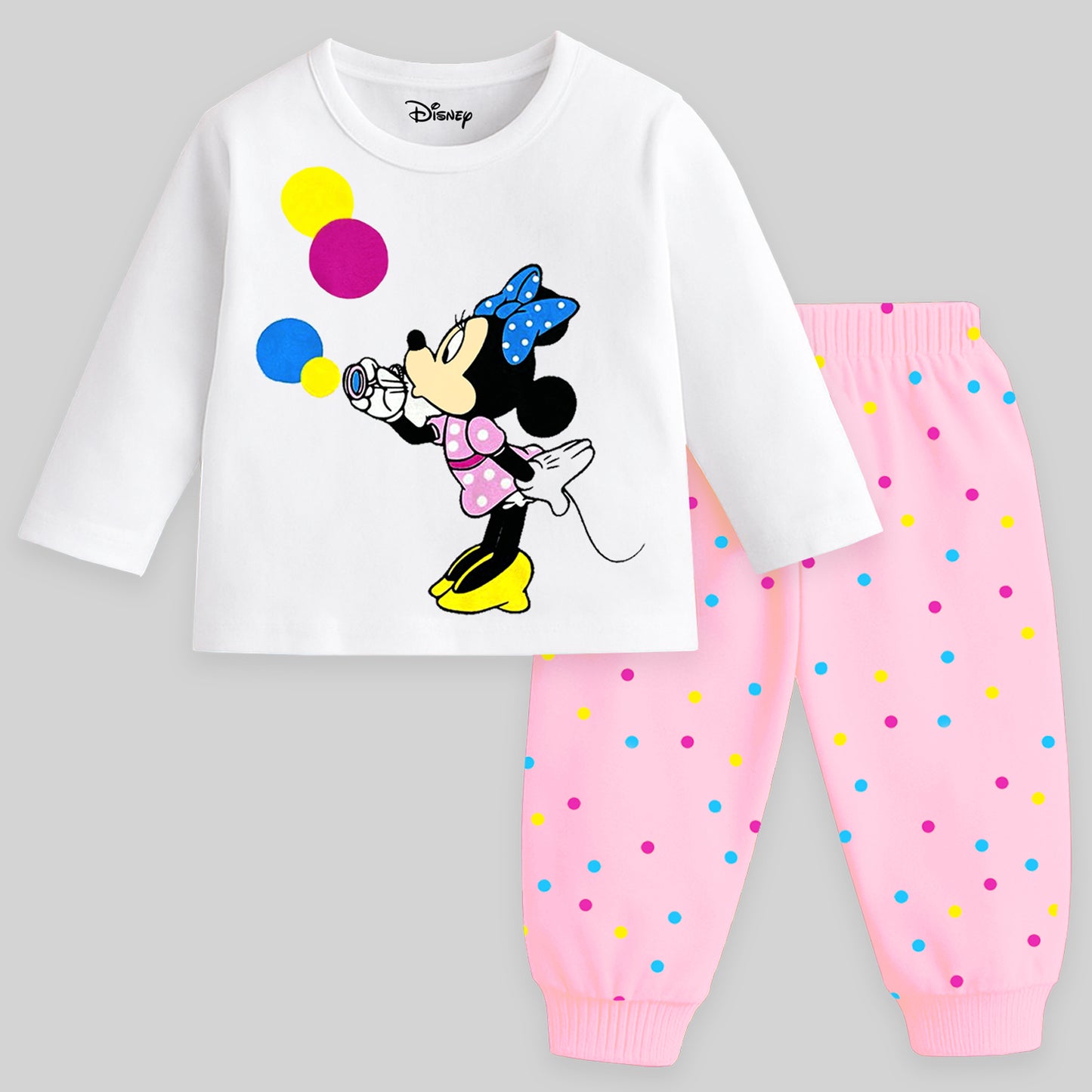 KUCHIPOO Â© Disney Baby Girls T-Shirts and Pyjamas Set