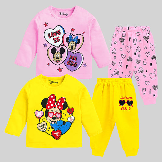 KUCHIPOO © Disney Baby Girls T-Shirts and Pyjamas Set