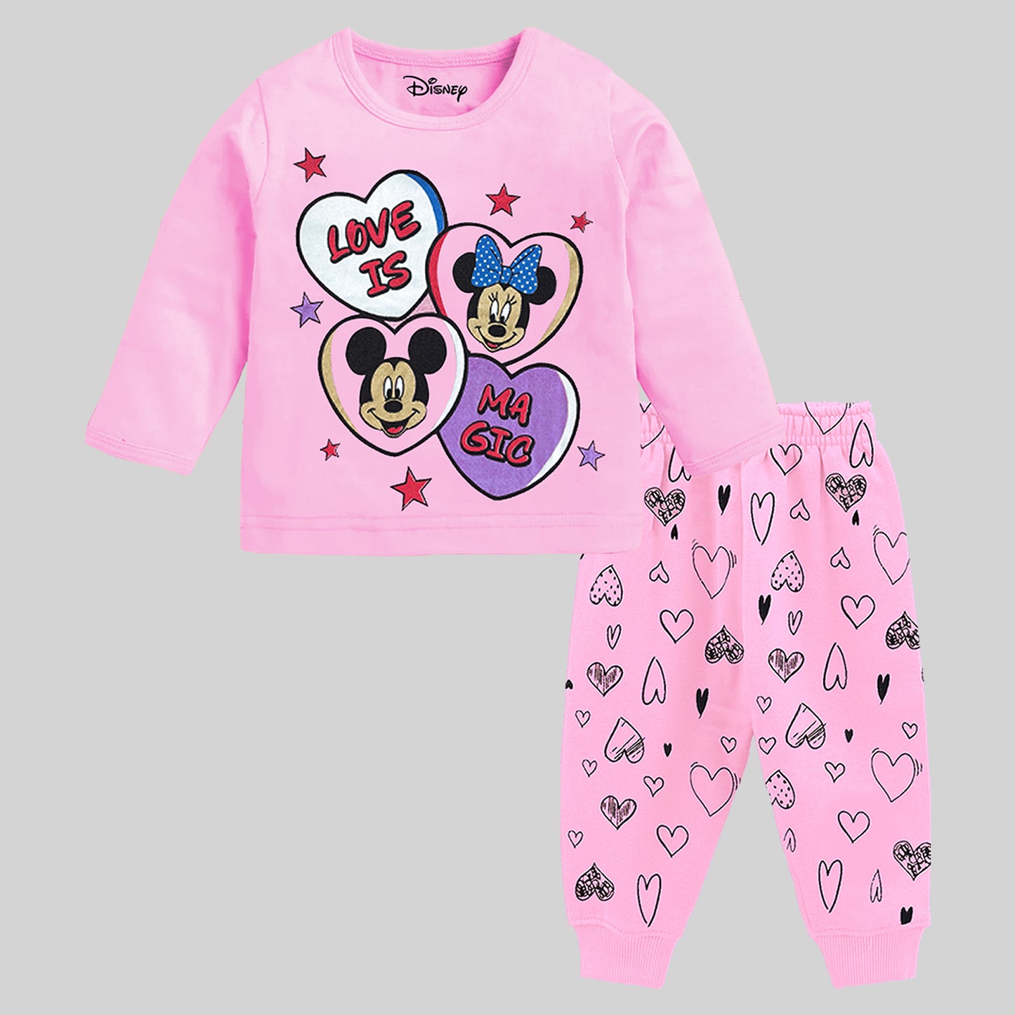 KUCHIPOO © Disney Baby Girls T-Shirts and Pyjamas Set