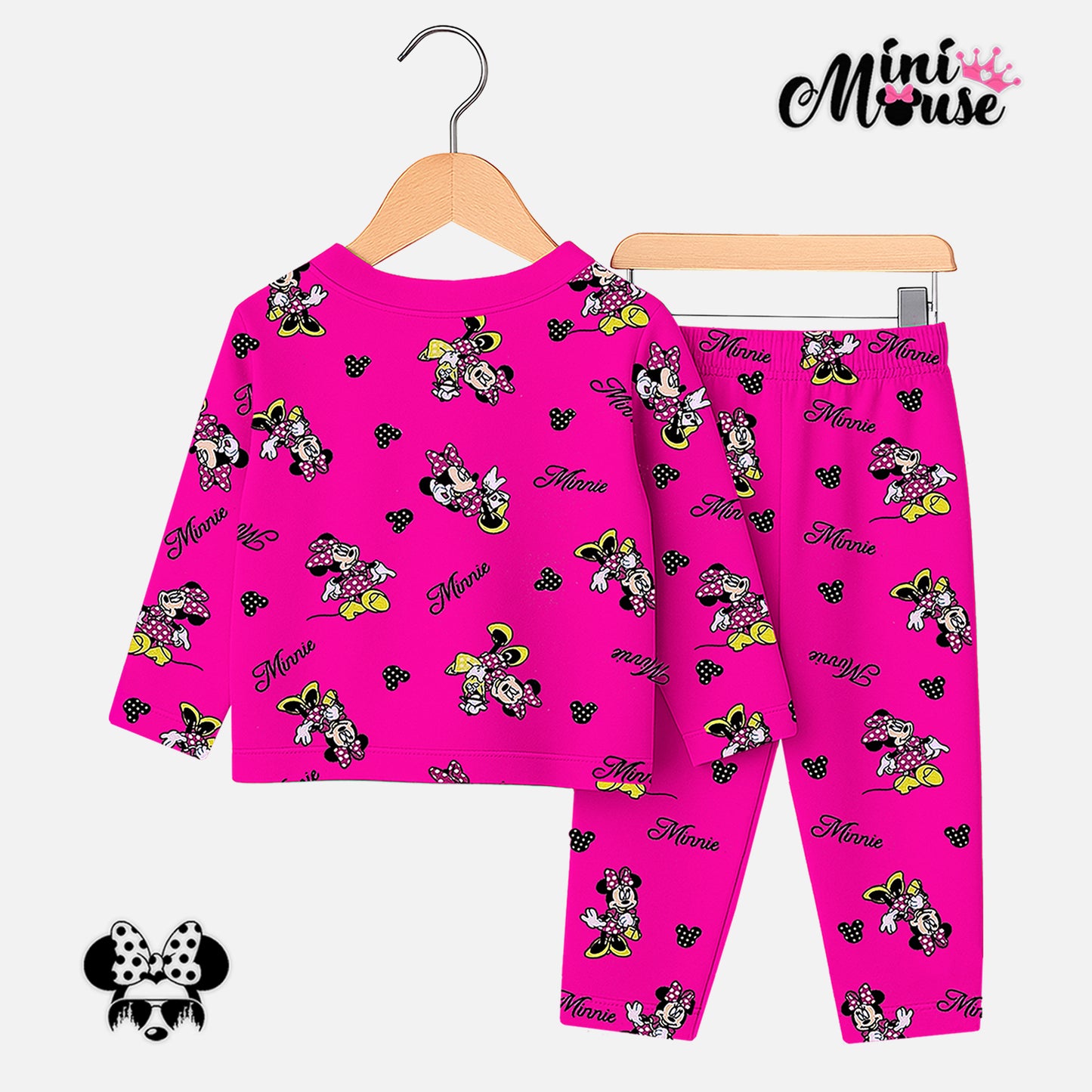 KUCHIPOO © Disney Baby Girls T-Shirt and Pyjama Set