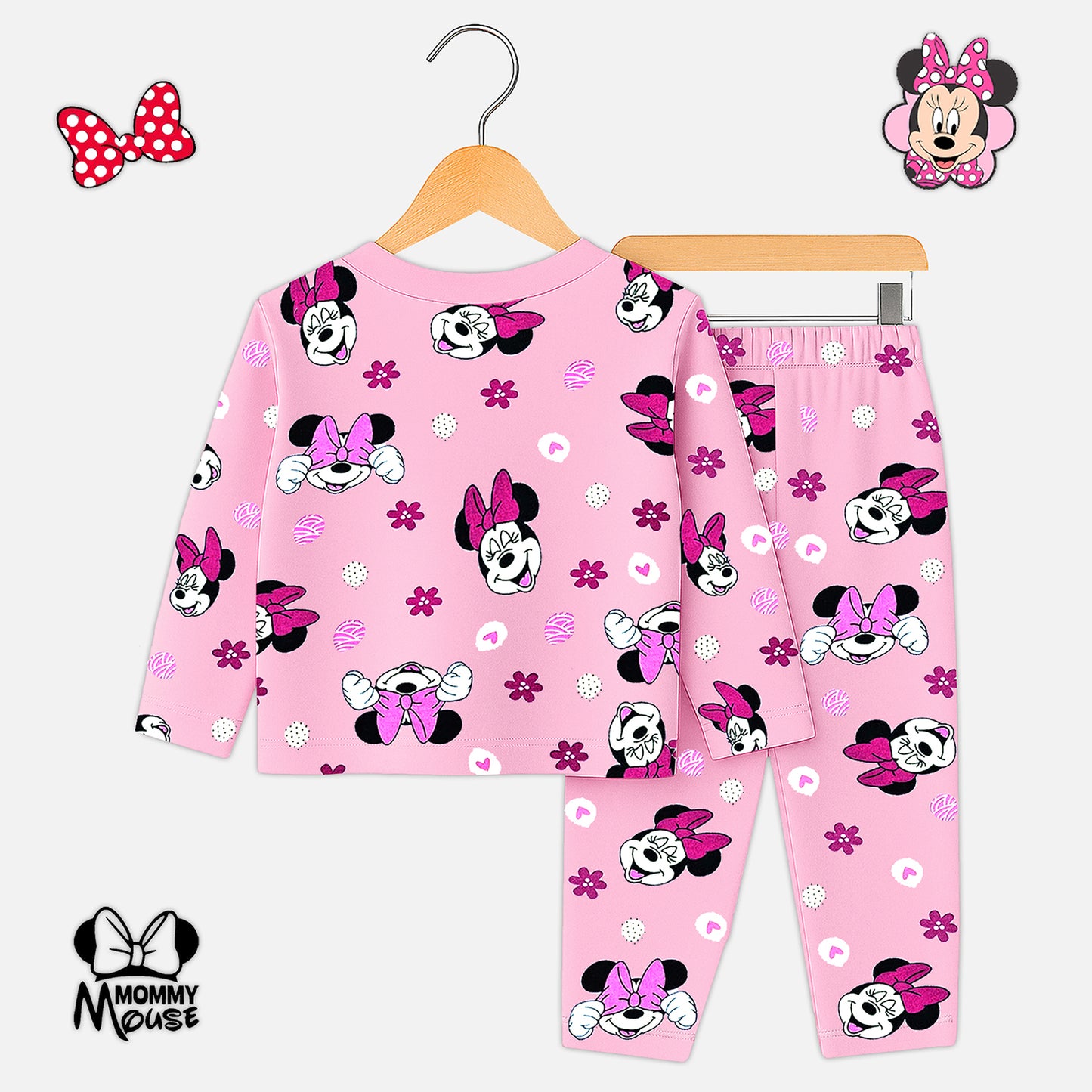 KUCHIPOO © Disney Baby Girls T-Shirt and Pyjama Set