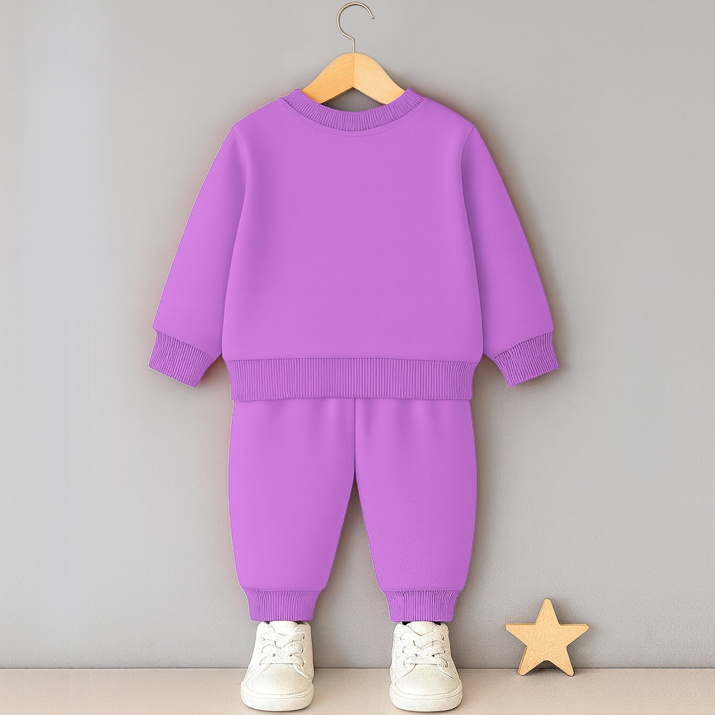 Kuchipoo Â© Disney Girls Sweatshirt and Jogger Set with Pocket | Minnie Mouse Winterwear
