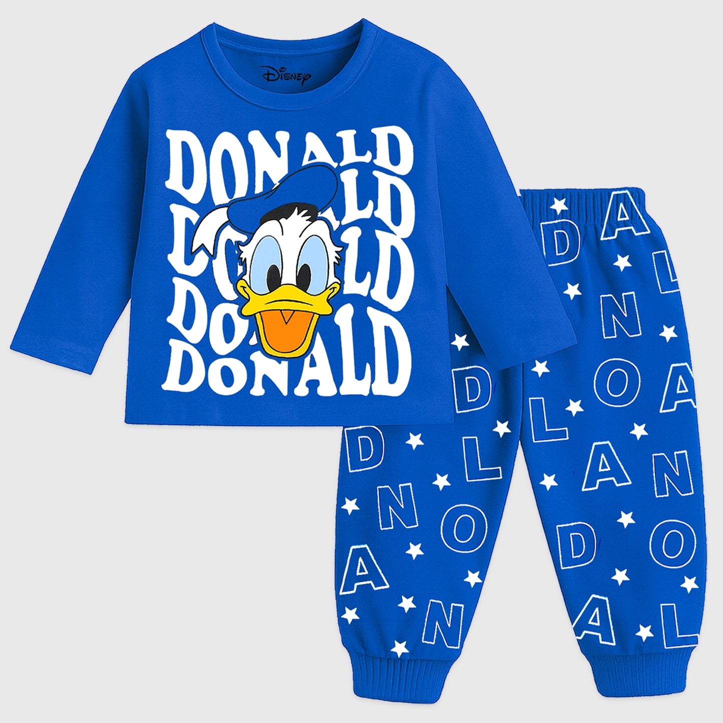 Kuchipoo © Disney Boys Cotton T-Shirts and Pyjamas Set - Pack of 2