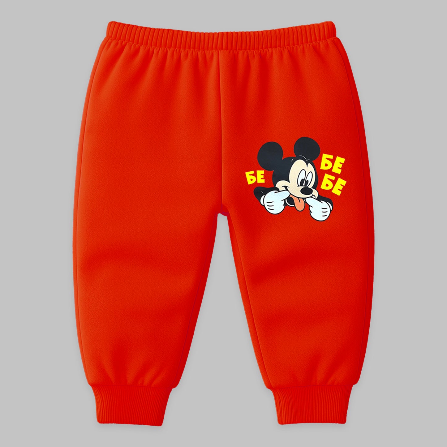 Kuchipoo © Disney Boys Sweatshirt and Jogger Set | Mickey Mouse Cartoon Printed Co-Ord Set