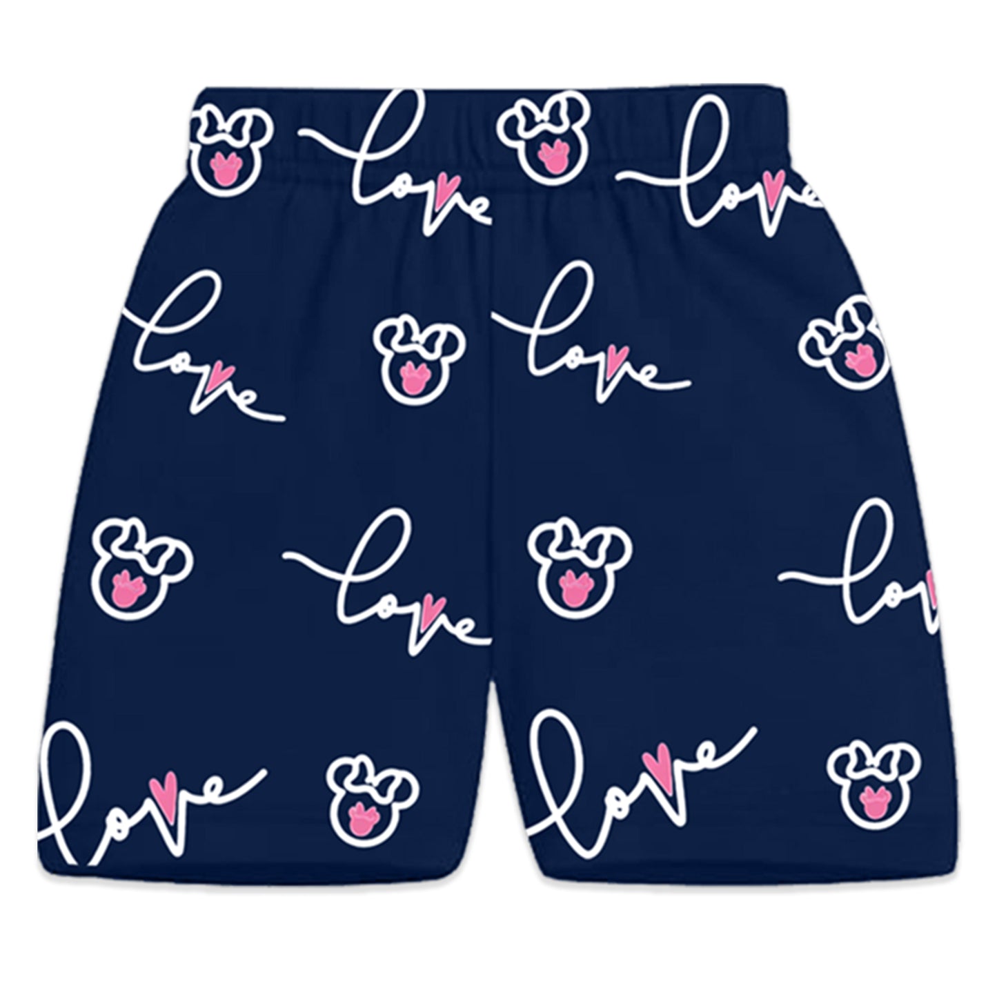 Kuchipoo © Disney Girls Printed Cotton Shorts - Pack of 5