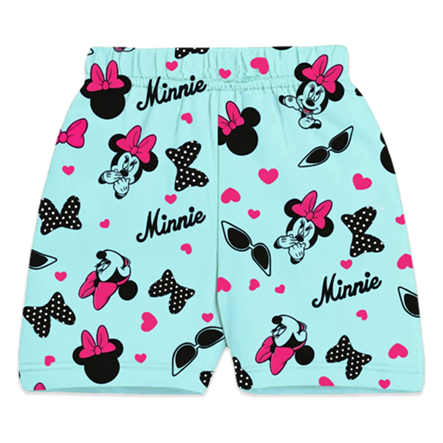 Kuchipoo © Disney Girls Printed Cotton Shorts - Pack of 5