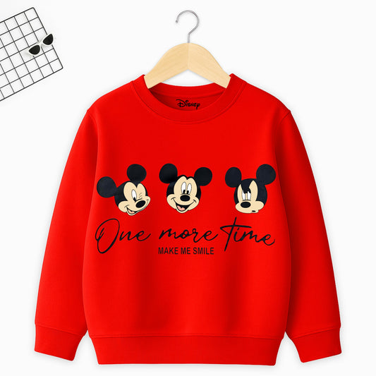 Kuchipoo Â© Disney Boys Regular Fit Winterwear Sweatshirt