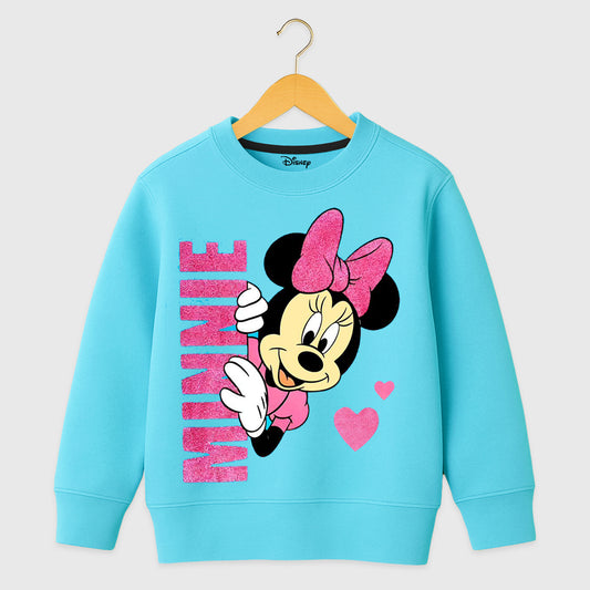 Kuchipoo © Disney Girls Regular Fit Winterwear Sweatshirt