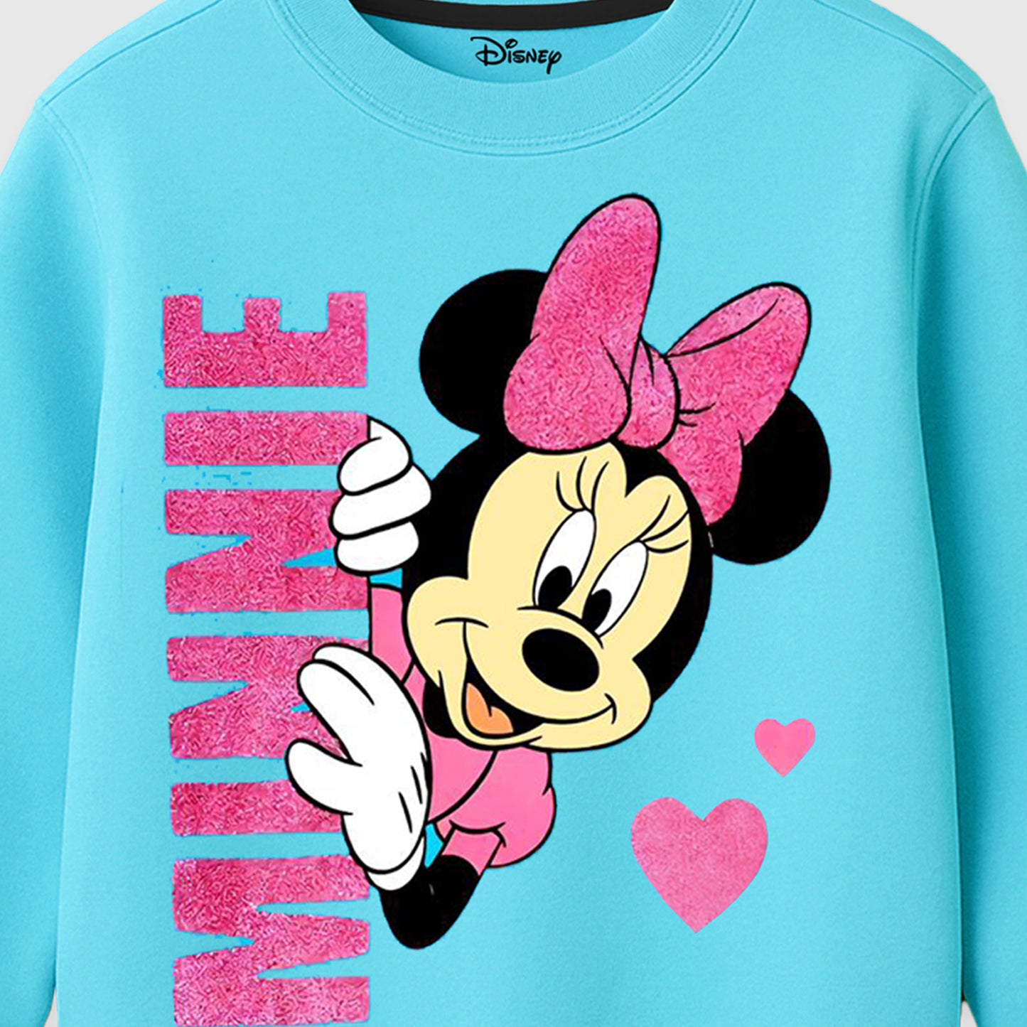 Kuchipoo © Disney Girls Regular Fit Winterwear Sweatshirt