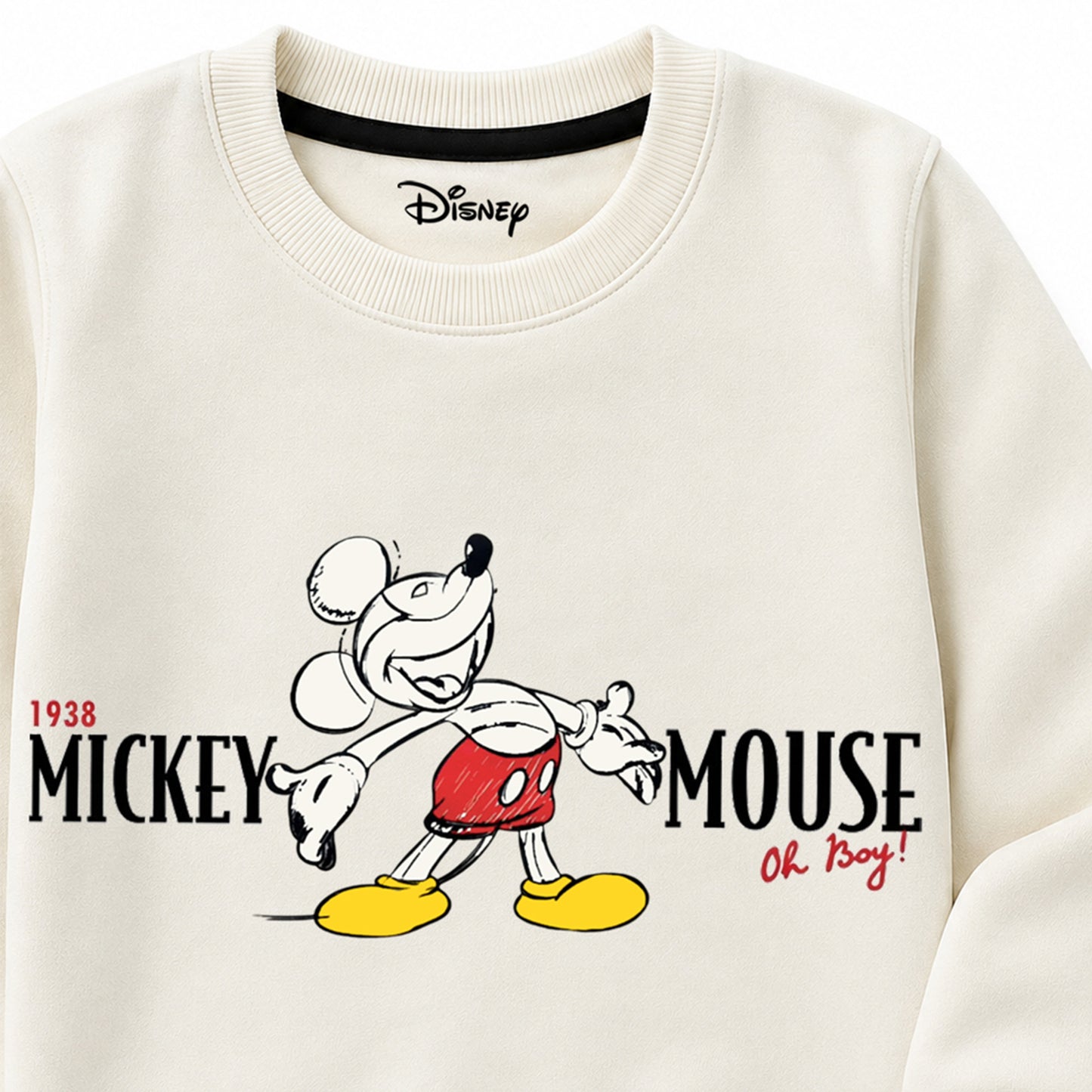 Kuchipoo © Disney Boys Regular Fit Winterwear Sweatshirt