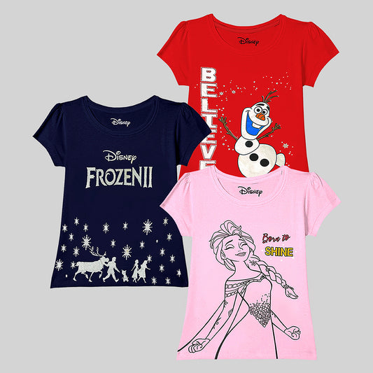 KUCHIPOO © DISNEY GIRLS HALF SLEEVES T-SHIRTS
