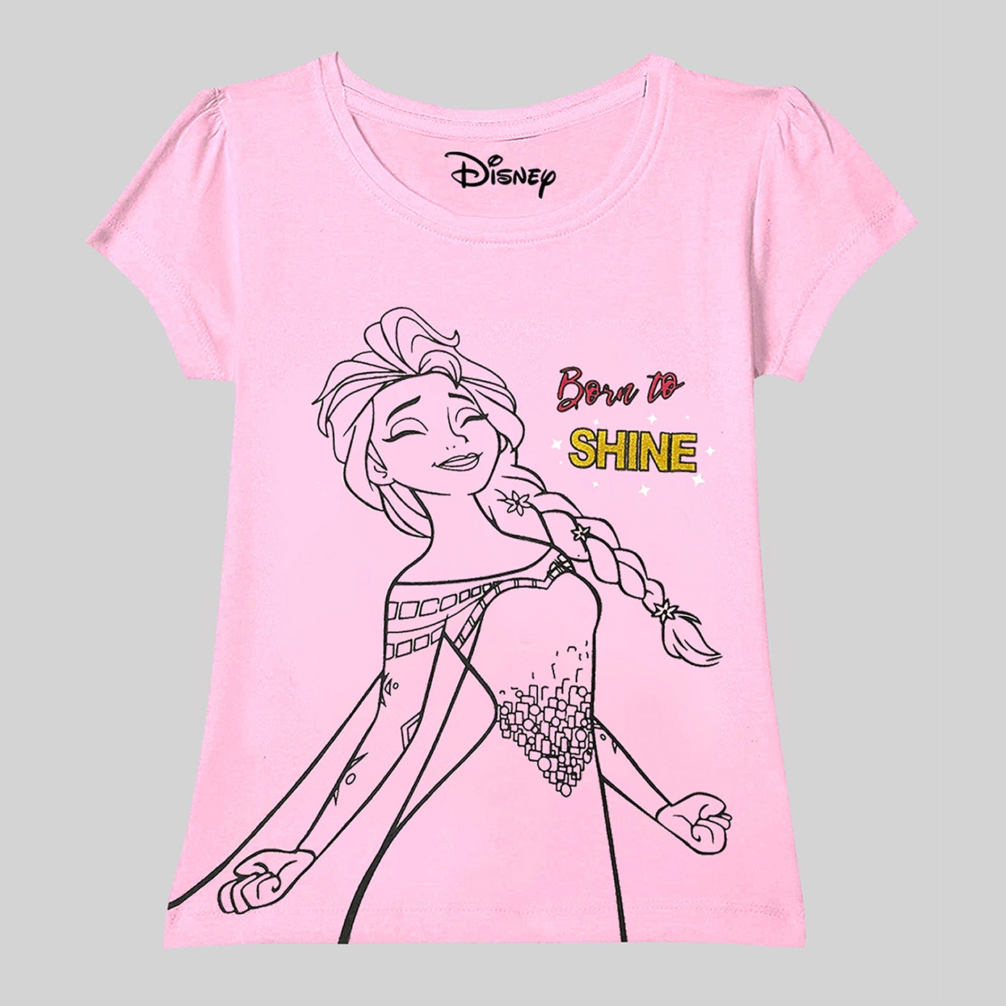 KUCHIPOO © DISNEY GIRLS HALF SLEEVES T-SHIRTS