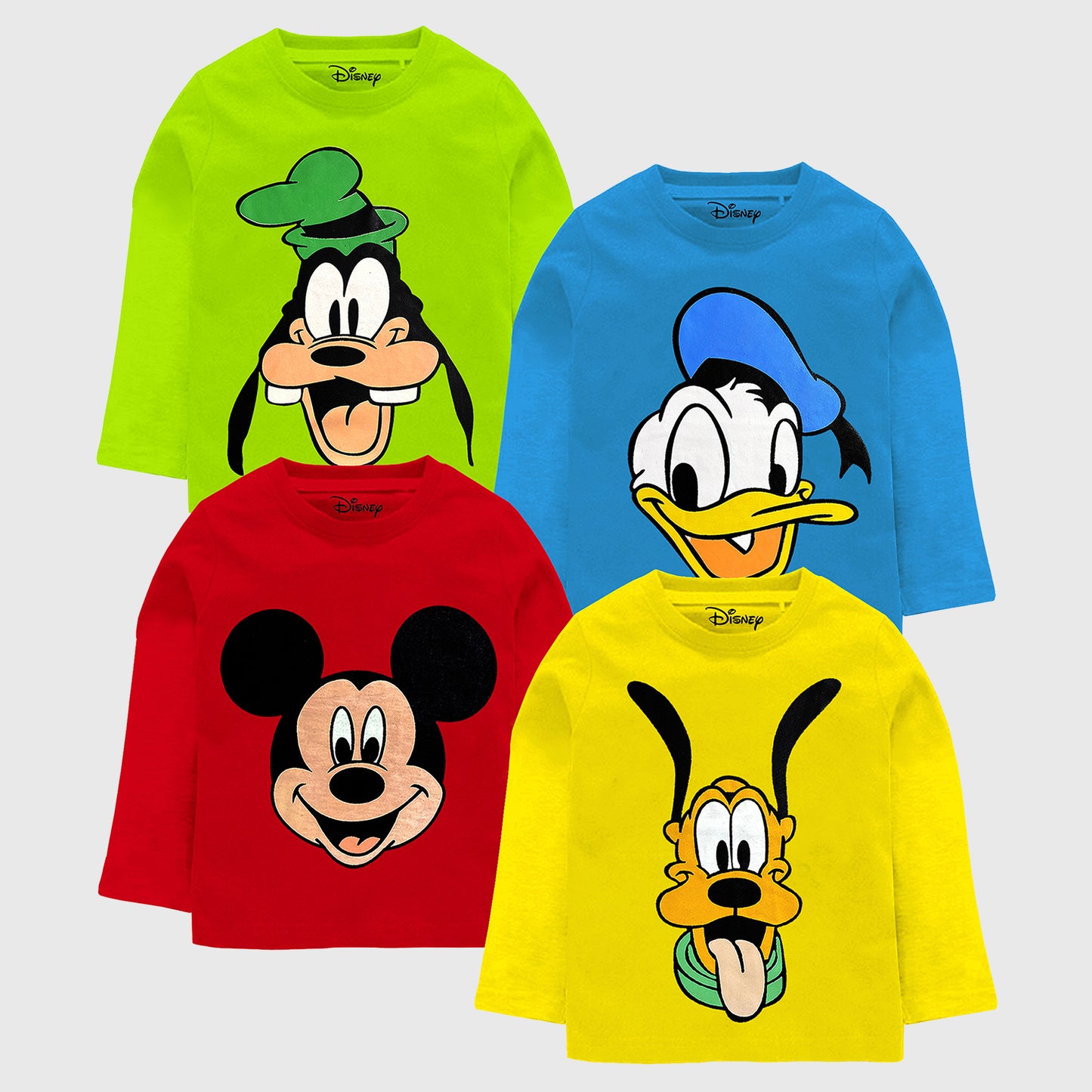 KUCHIPOO DISNEY Boys  Full Sleeves T-Shirts