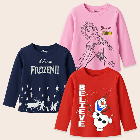 KUCHIPOO © DISNEY GIRLS FULL SLEEVES T-SHIRTS