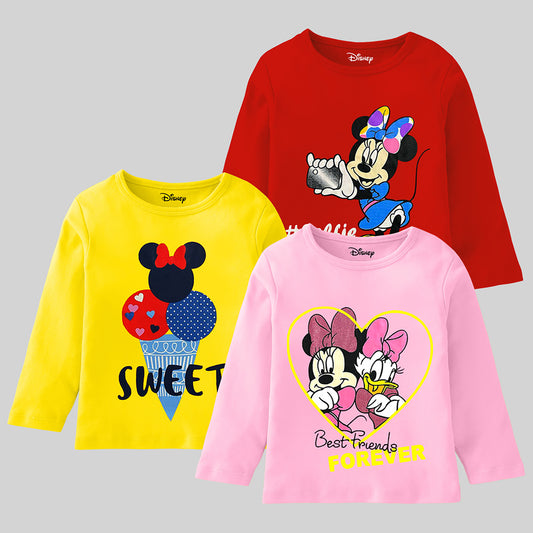 KUCHIPOO © DISNEY GIRLS FULL SLEEVES T-SHIRTS