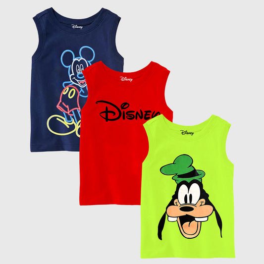 KUCHIPOO Â© DISNEY BOYS SLEEVELESS T-SHIRTS