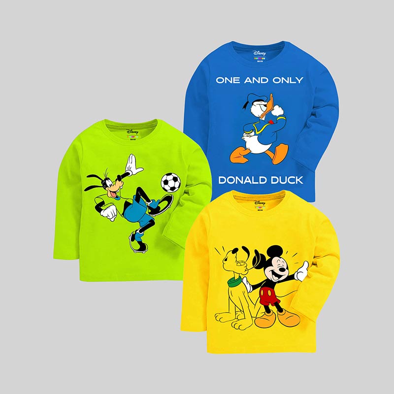 KUCHIPOO © DISNEY BOYS FULL SLEEVES T-SHIRTS