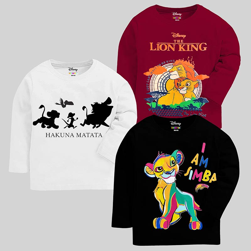 KUCHIPOO © DISNEY BOYS FULL SLEEVES T-SHIRTS