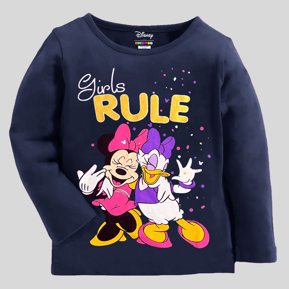 KUCHIPOO © DISNEY GIRLS FULL SLEEVES T-SHIRTS