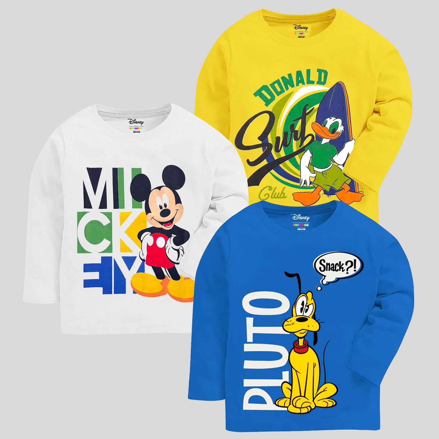 KUCHIPOO © DISNEY BOYS FULL SLEEVES T-SHIRTS