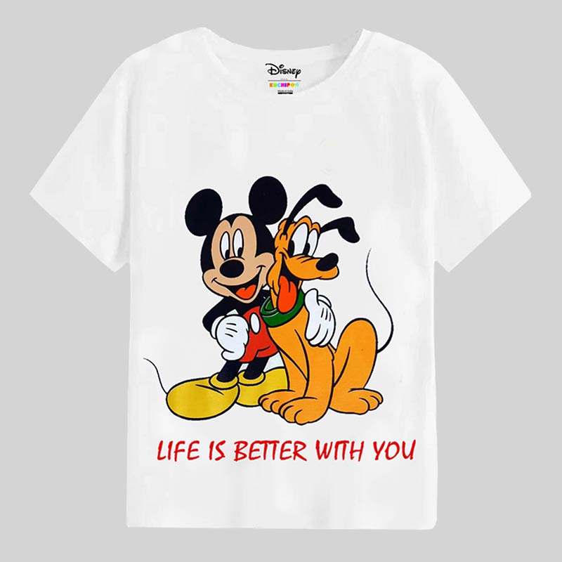 KUCHIPOO © DISNEY BOYS HALF SLEEVES T-SHIRTS