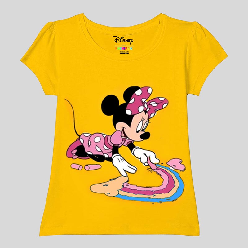 KUCHIPOO © DISNEY GIRLS HALF SLEEVES T-SHIRTS