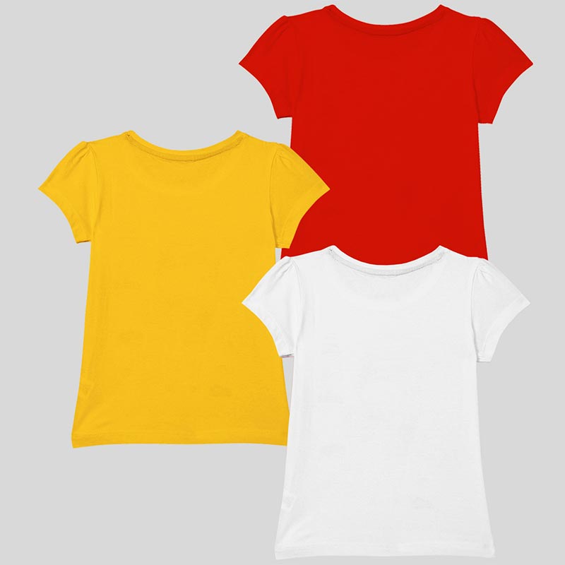 KUCHIPOO © DISNEY GIRLS HALF SLEEVES T-SHIRTS