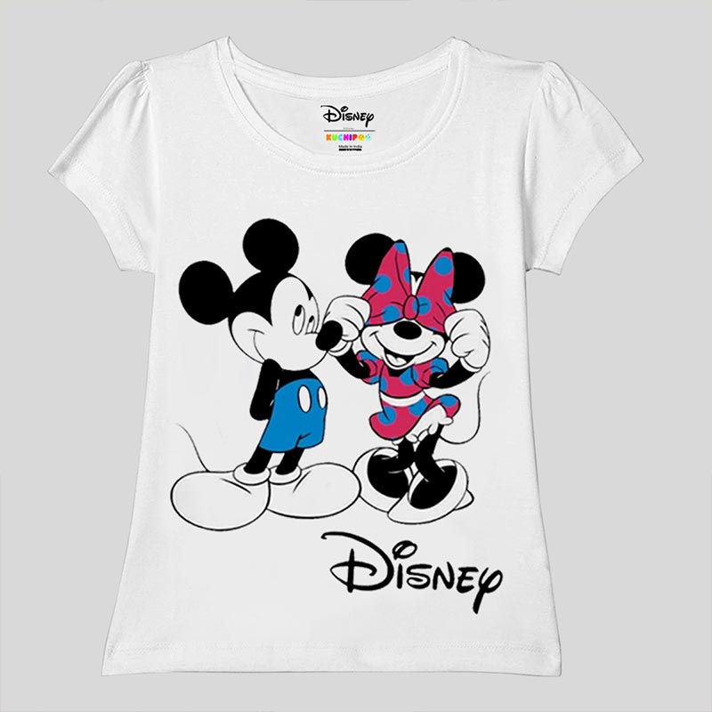 KUCHIPOO © DISNEY GIRLS HALF SLEEVES T-SHIRTS