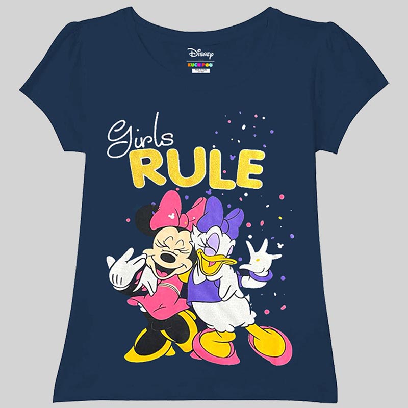 KUCHIPOO © DISNEY GIRLS HALF SLEEVES T-SHIRTS