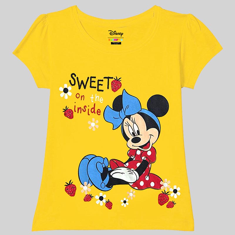 KUCHIPOO © DISNEY GIRLS HALF SLEEVES T-SHIRTS