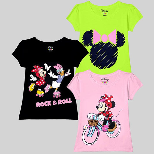 KUCHIPOO © DISNEY GIRLS HALF SLEEVES T-SHIRTS