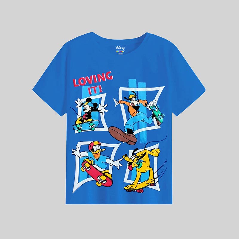 KUCHIPOO © DISNEY BOYS HALF SLEEVES T-SHIRTS