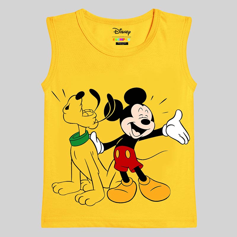 KUCHIPOO DISNEY BOYS SLEEVELESS T SHIRTS Kuchipoo