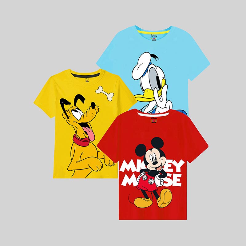KUCHIPOO © DISNEY BOYS HALF SLEEVES T-SHIRTS