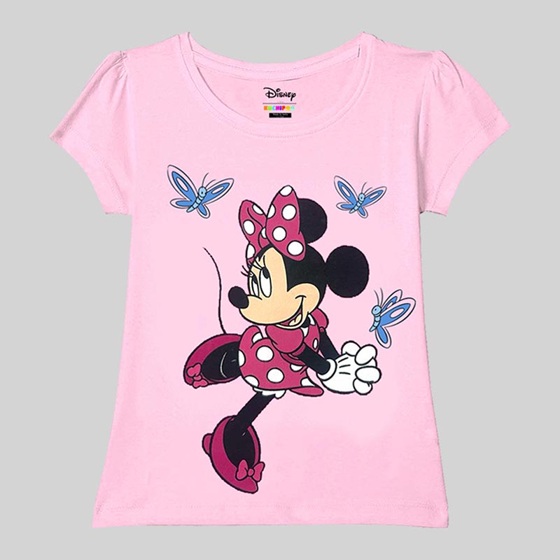 KUCHIPOO © DISNEY GIRLS HALF SLEEVES T-SHIRTS