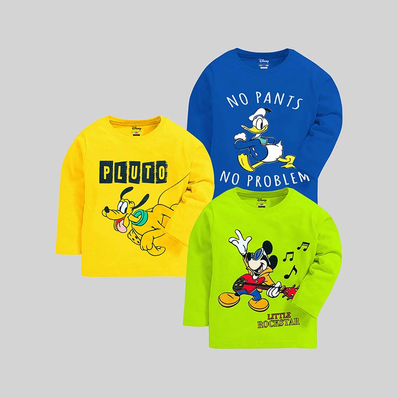KUCHIPOO © DISNEY BOYS FULL SLEEVES T-SHIRTS