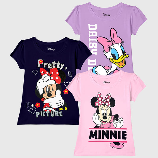 KUCHIPOO © DISNEY GIRLS HALF SLEEVES T-SHIRTS