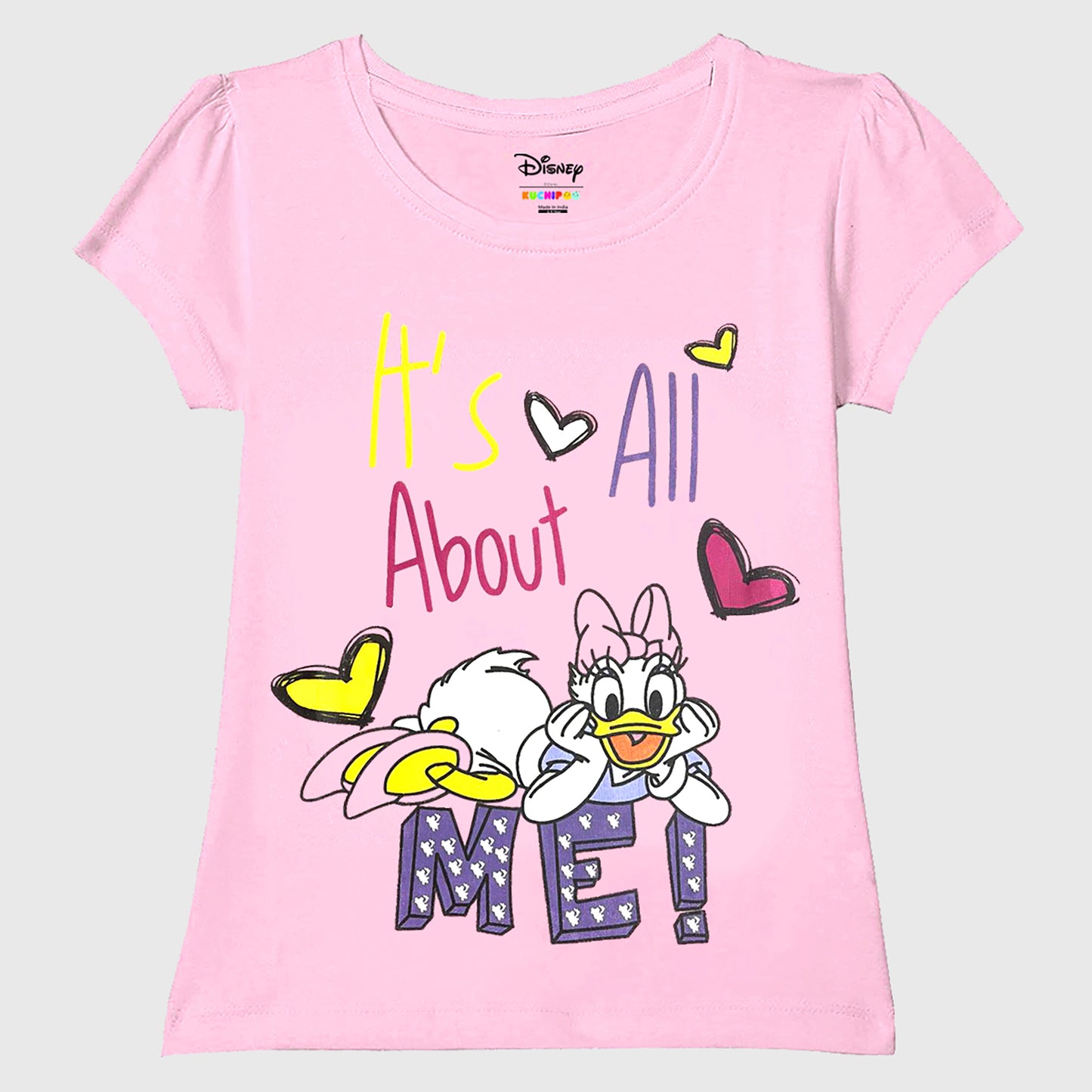 KUCHIPOO © DISNEY GIRLS HALF SLEEVES T-SHIRTS